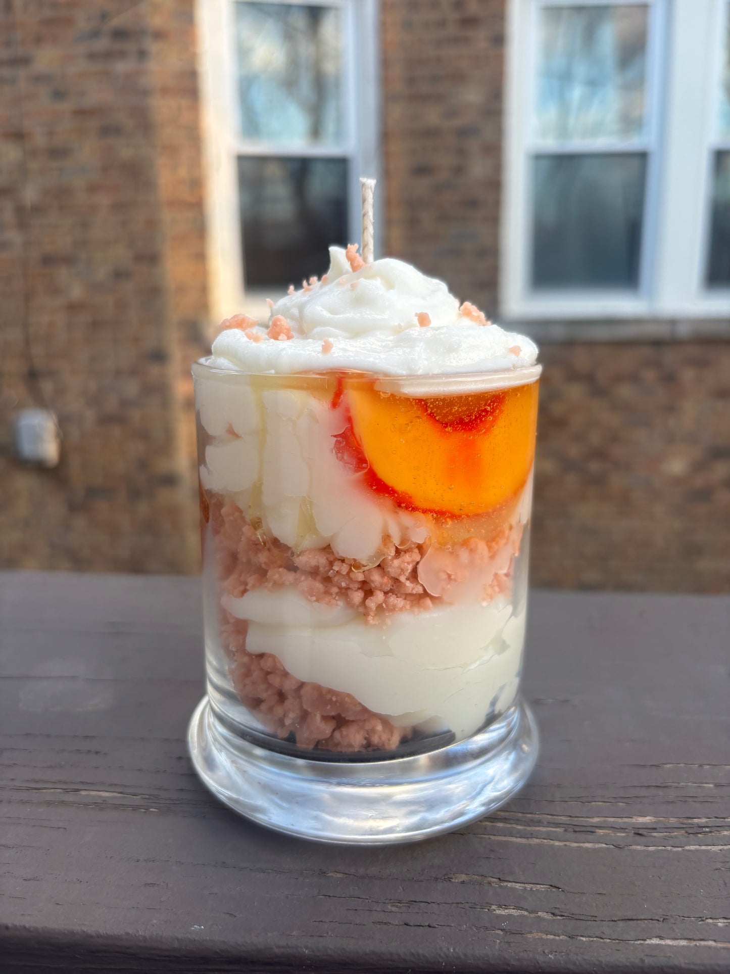 Peach cobbler