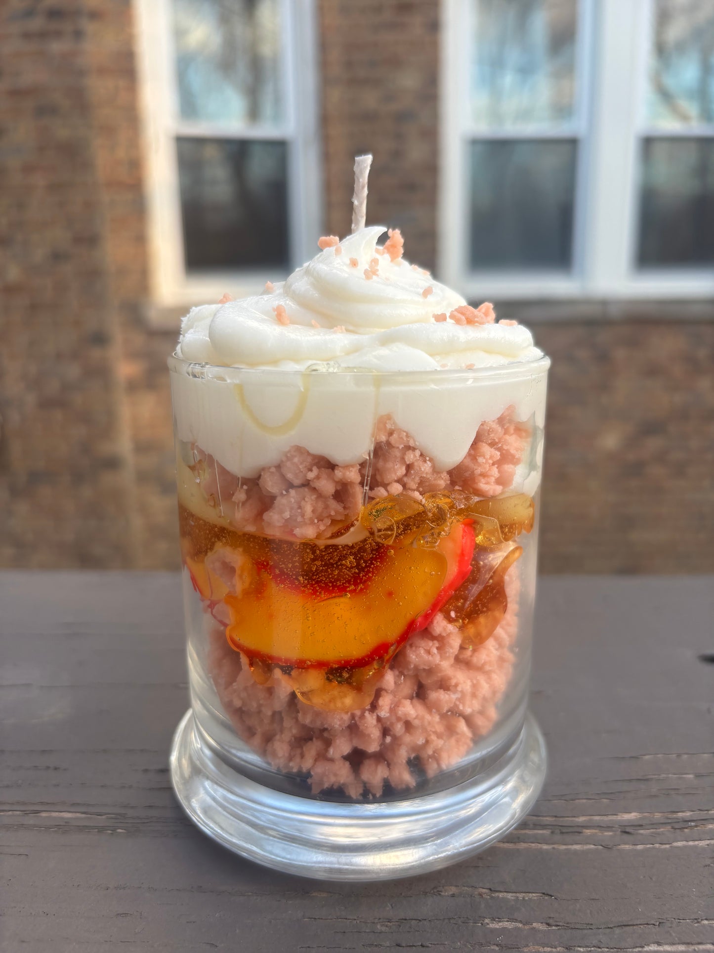 Peach cobbler